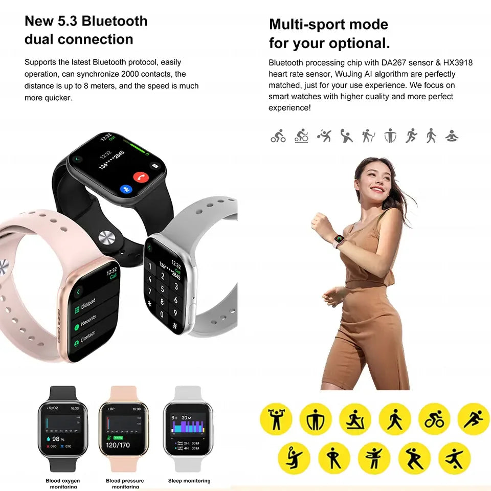 2025 New Apple GPS Watch 10 Smart Watch