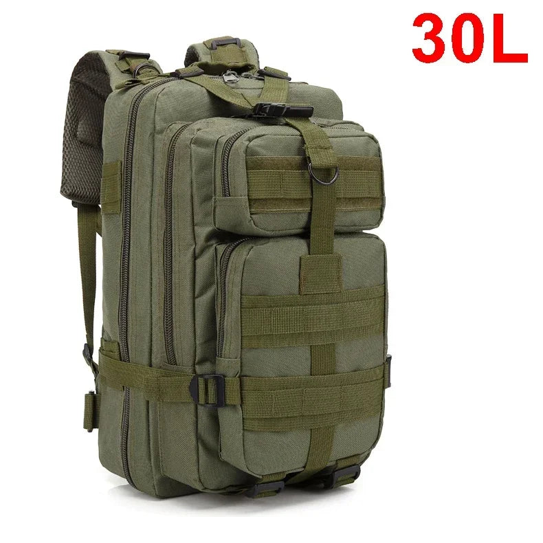 QT&QY 30L/50L Tactical Backpack – Outdoor Survival & Assault Pack