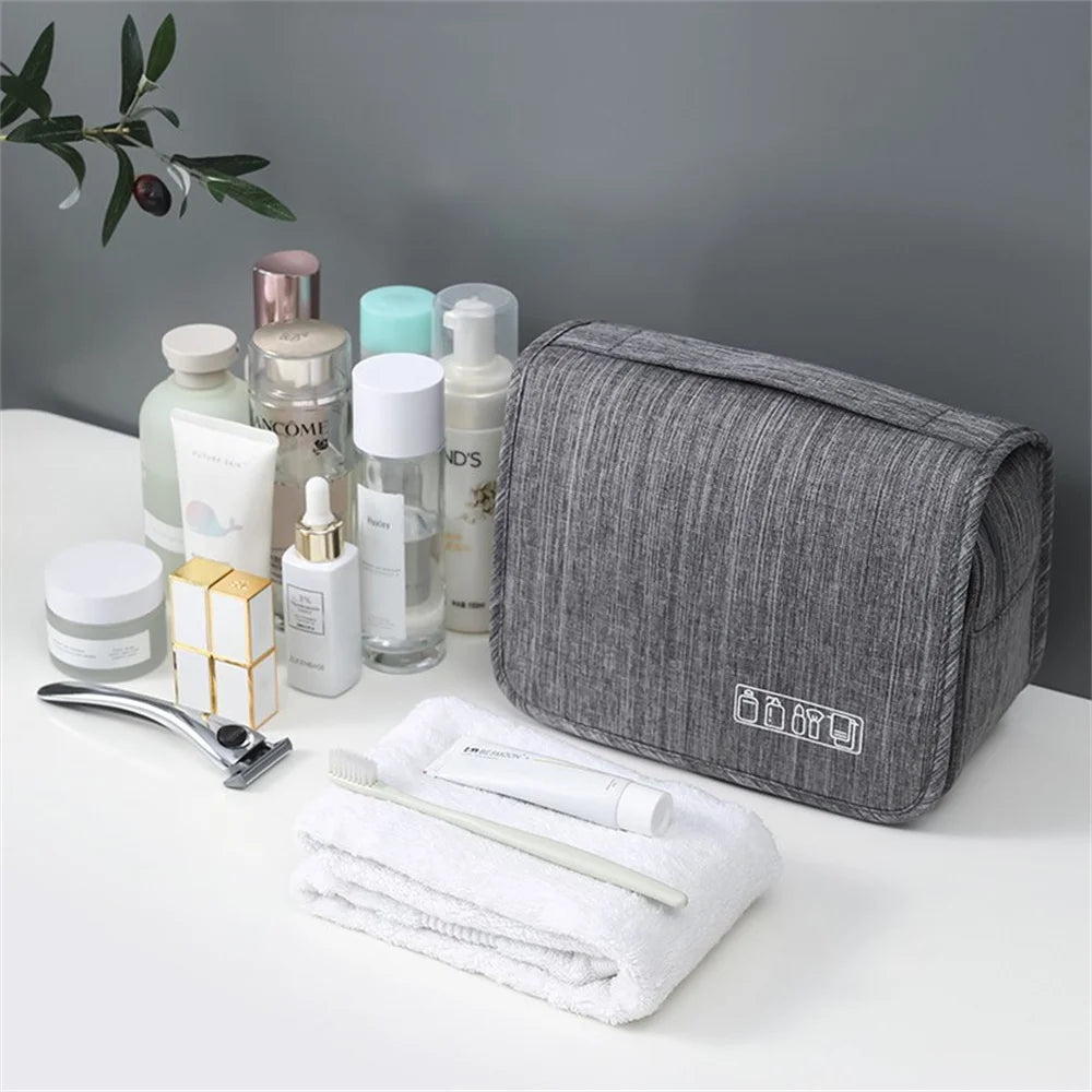 Hanging Travel Toiletry Bag - Waterproof & Large Capacity