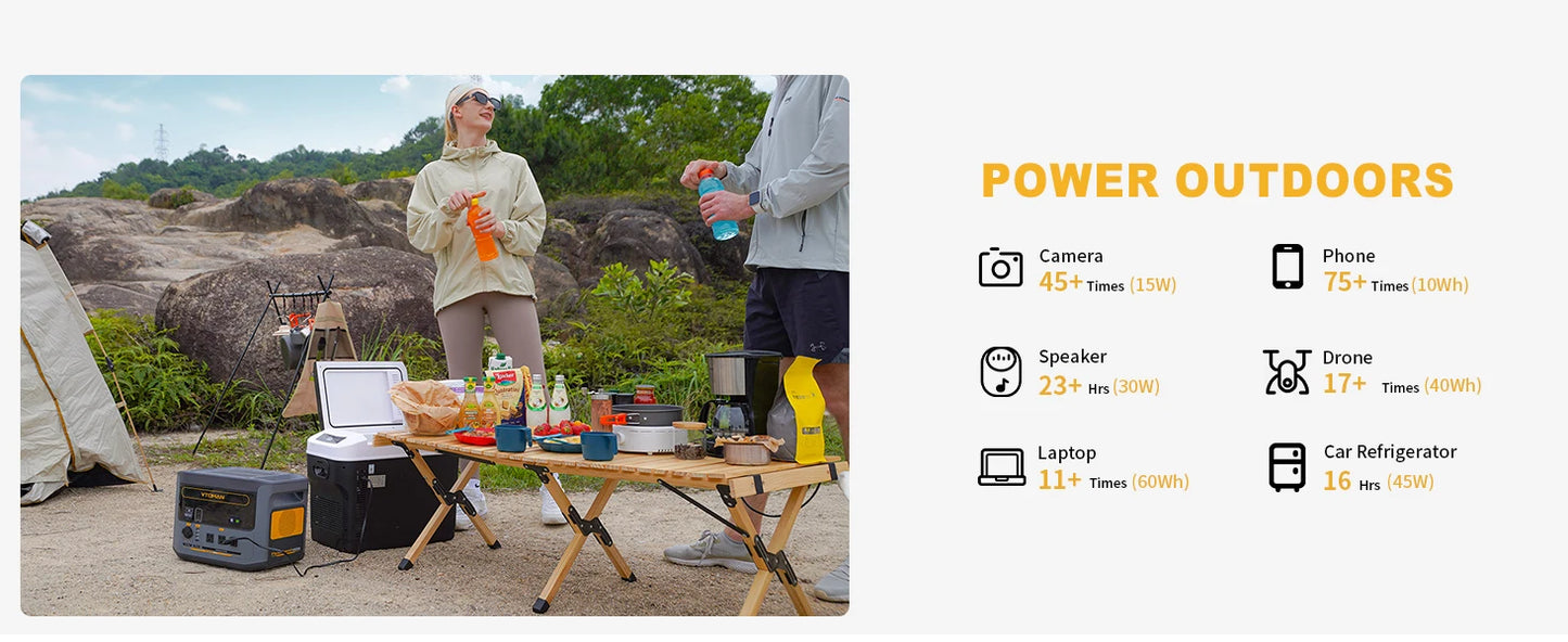 VTOMAN Flash Speed 1000 Portable Power Station