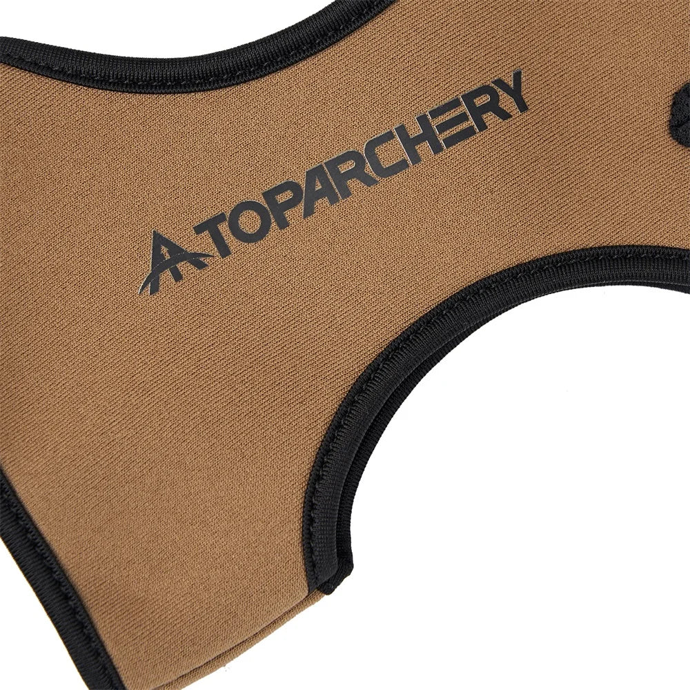 Archery Glove Three Finger Guard Shooting Gloves Finger Tab