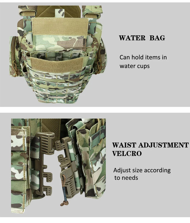 Full Camo Plate Carrier