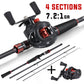Sougayilang Carbon Fiber Fishing Combo