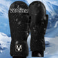 Down-filled Outdoor Ski Gloves For Men And Women, Cold-resistant And Warm