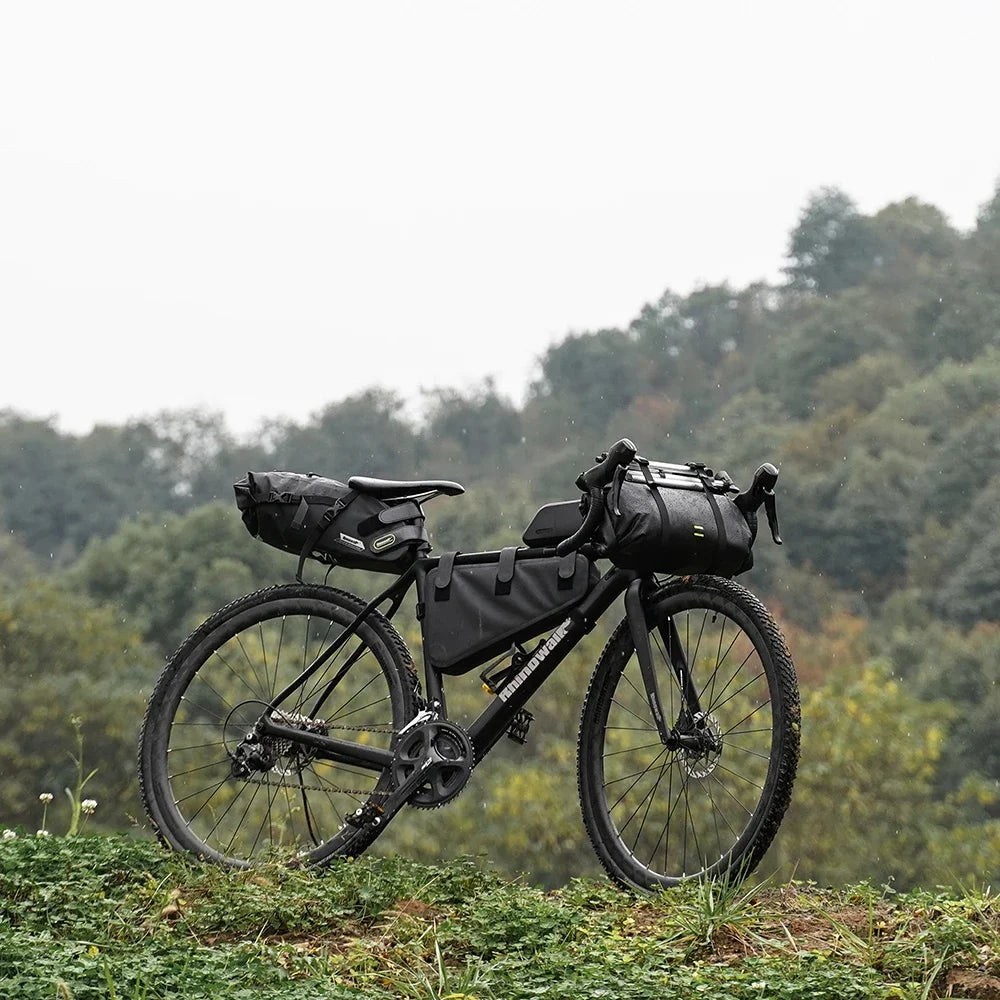 Rhinowalk Bike Bag Set – Waterproof Handlebar, Pannier & Saddle Bags for MTB & Road Bikes