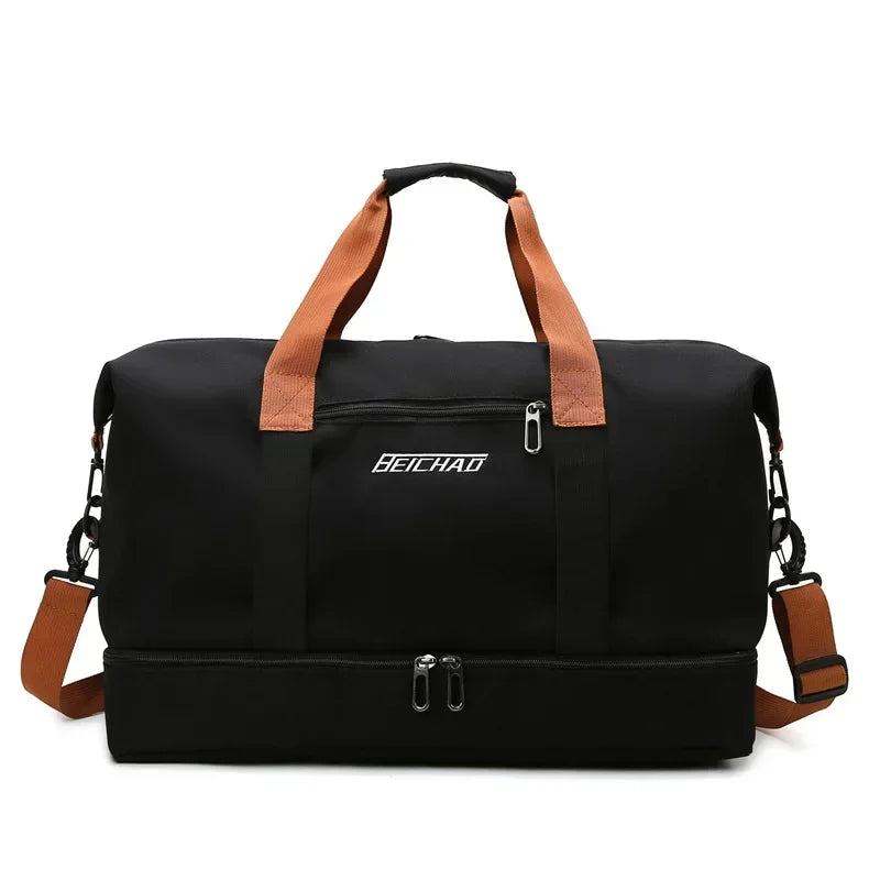 Large Capacity Waterproof Travel Gym Bag