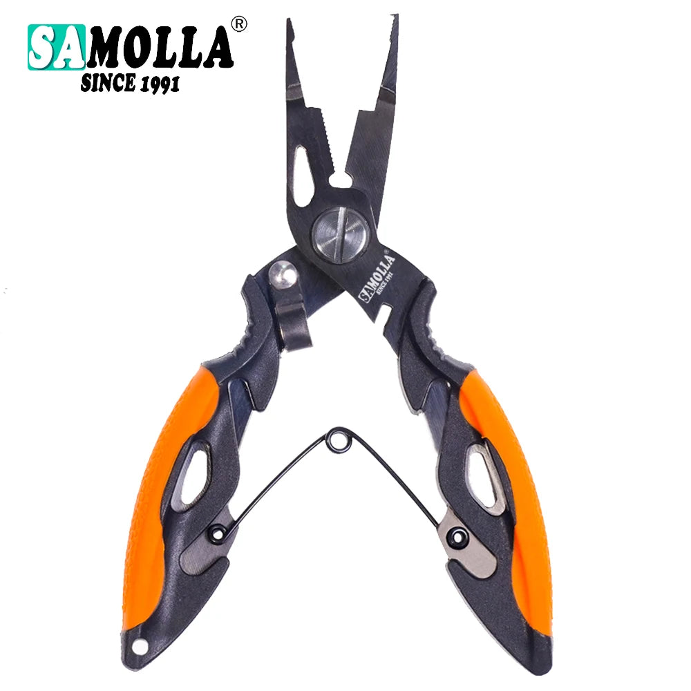 Multifunctional Fishing Pliers – Stainless Steel Cutter & Hook Remover