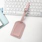 Custom Initials Luggage Tag – PU Travel Accessory