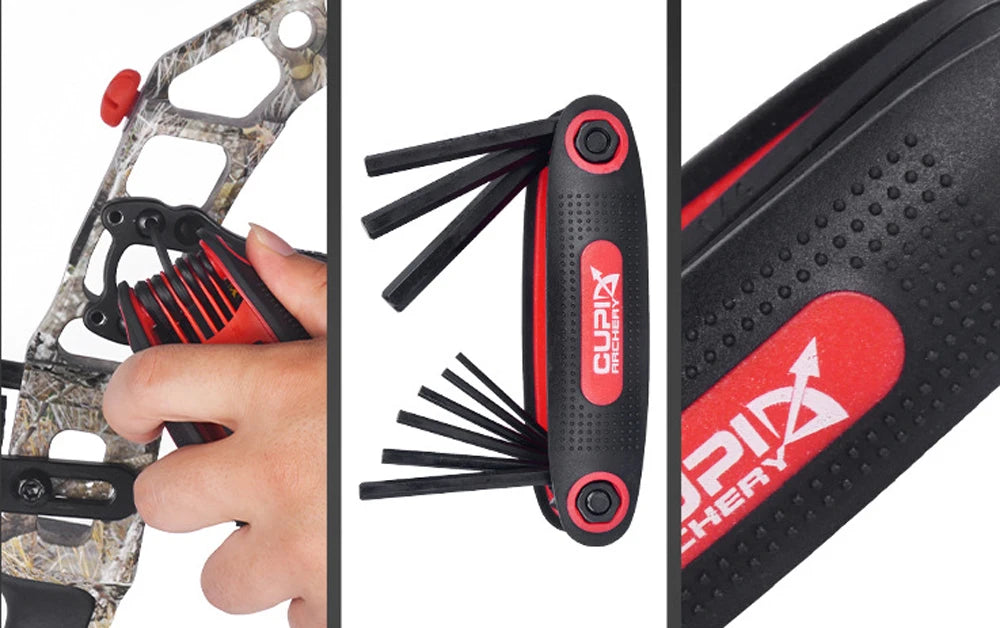 Archery Allen Wrench Tool 9 in 1 Universal Multi Wrench