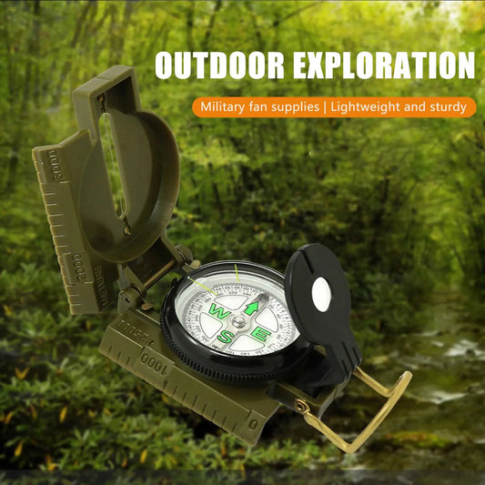 Portable Multifunction Lensatic Compass