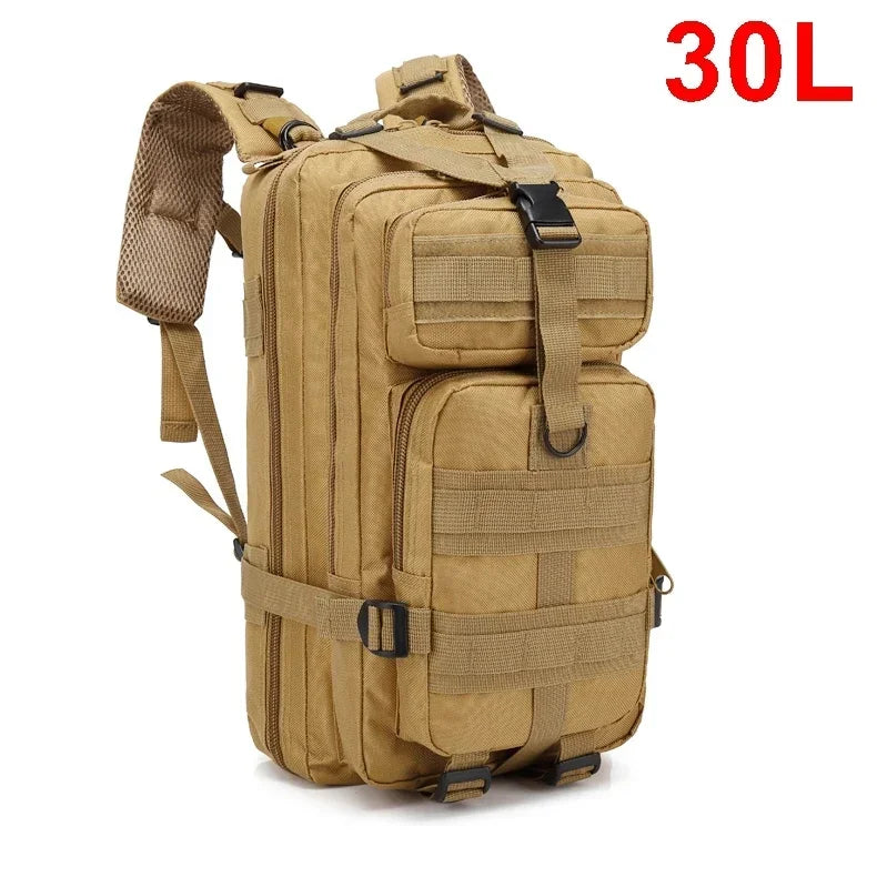 QT&QY 30L/50L Tactical Backpack – Outdoor Survival & Assault Pack