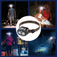 Powerful LED Headlamp 250LM - IPX4 Waterproof, Rechargeable, Outdoor Flashlight