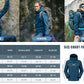 GOLDEN CAMEL Men's Waterproof Softshell Jacket Lightweight Single Hooded Jacket
