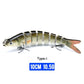 VTAVTA Sinking Jointed Crankbait 8-Segment Swimbait
