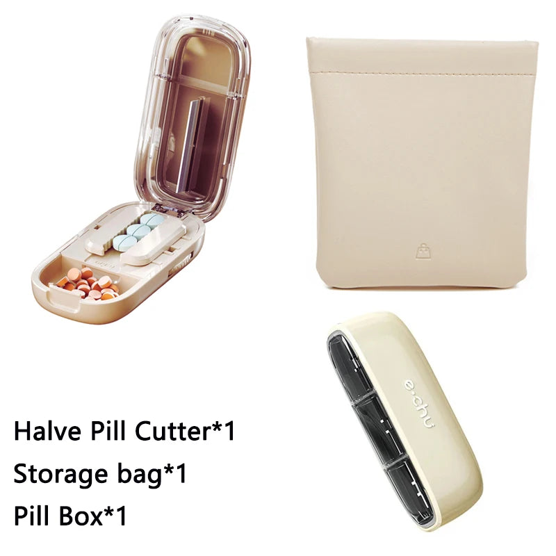 Quartering Pill Cutter Storage Box