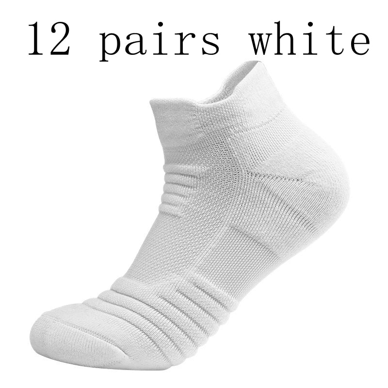 3/6/12 Pairs Mesh Sports Terry Socks