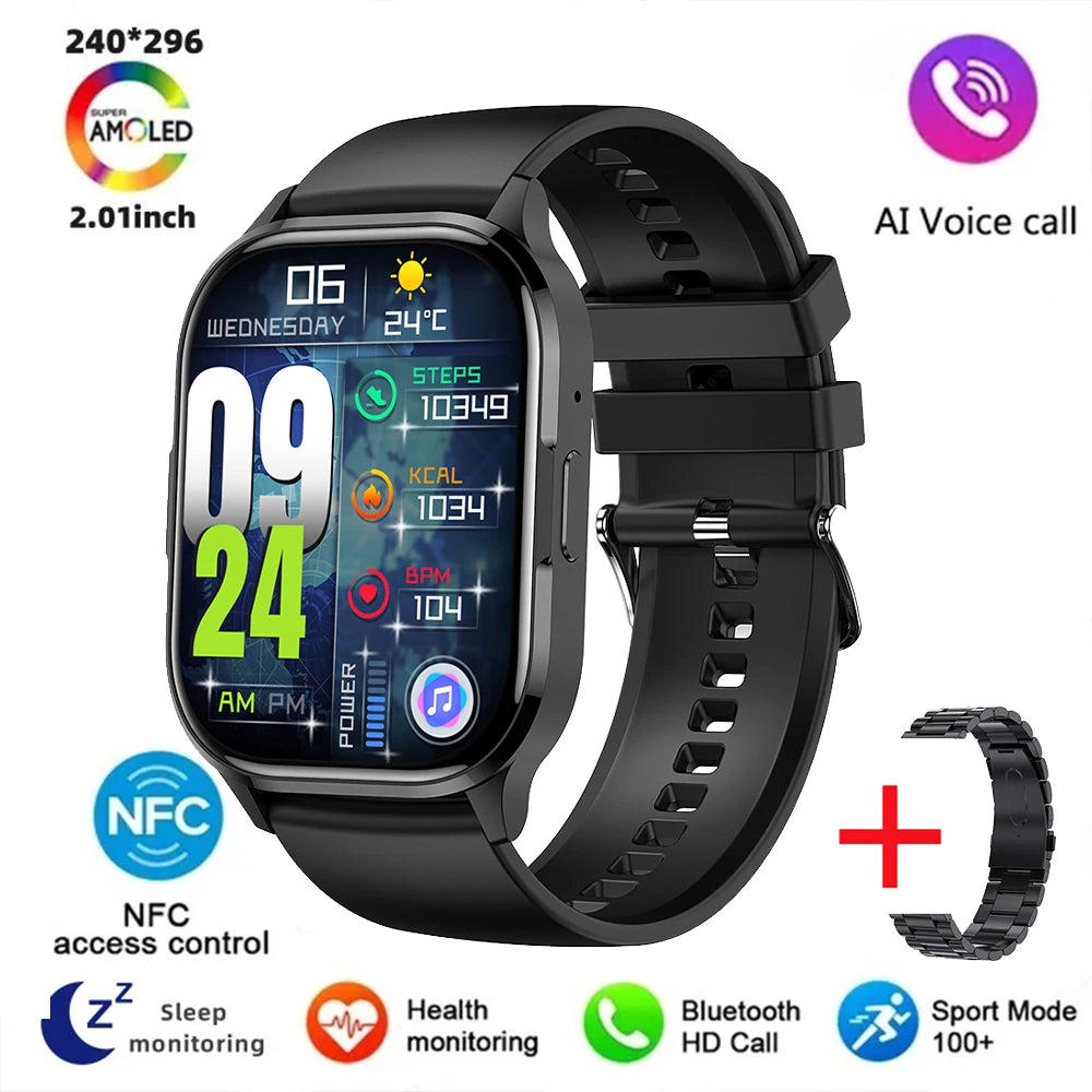 2024 Couple Bluetooth Smartwatch – Fitness & Calls