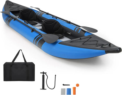 12.5Ft 507lbs Tandem Inflatable Kayak