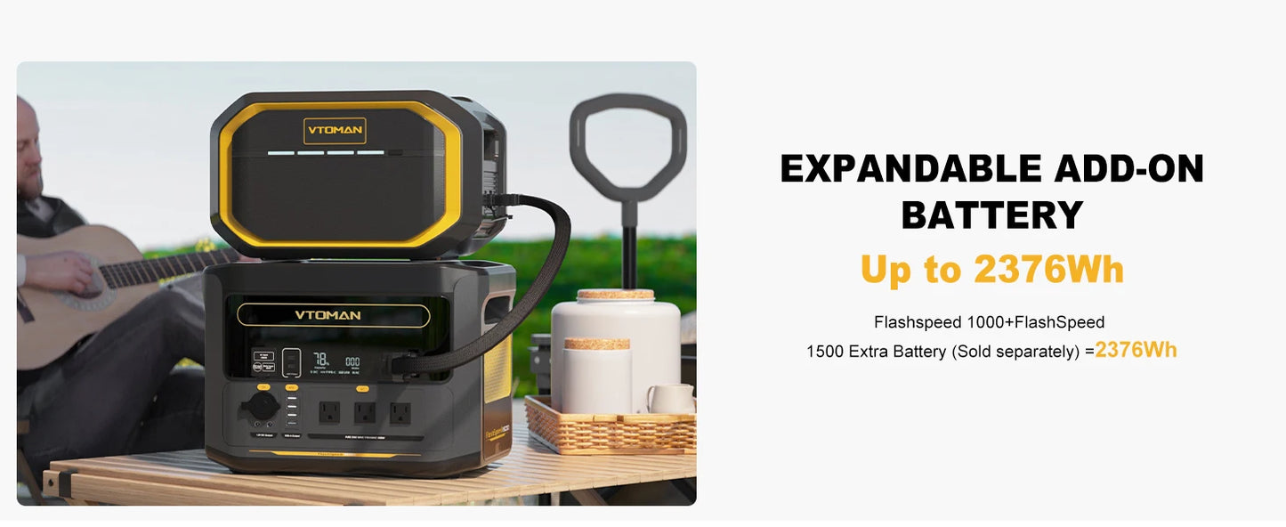 VTOMAN Flash Speed 1000 Portable Power Station