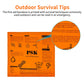 Survival Bandana - High Vis Orange