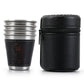 4pcs Outdoor Camping Travel Cups Set