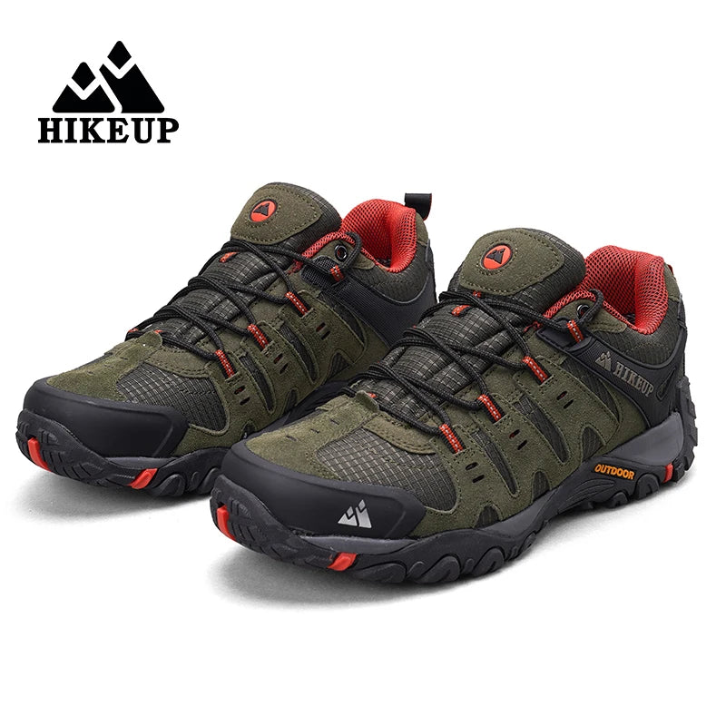 HIKEUP Men's Outdoor Trekking Hiking Shoes
