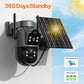 4K HD Solar WiFi Camera Outdoor