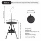 WESTTUNE Ultralight Folding Camping Table with Light Stand