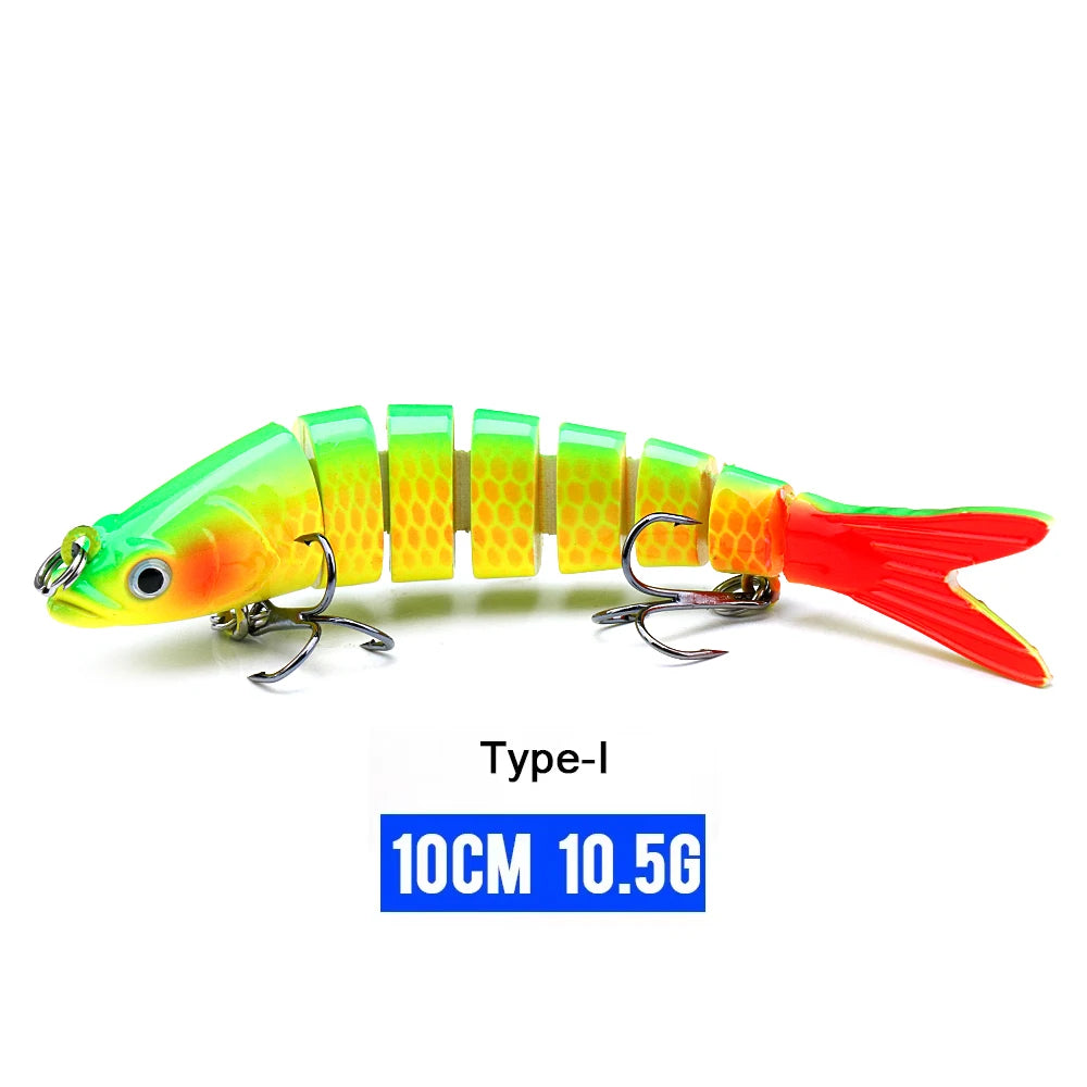 VTAVTA Sinking Jointed Crankbait 8-Segment Swimbait
