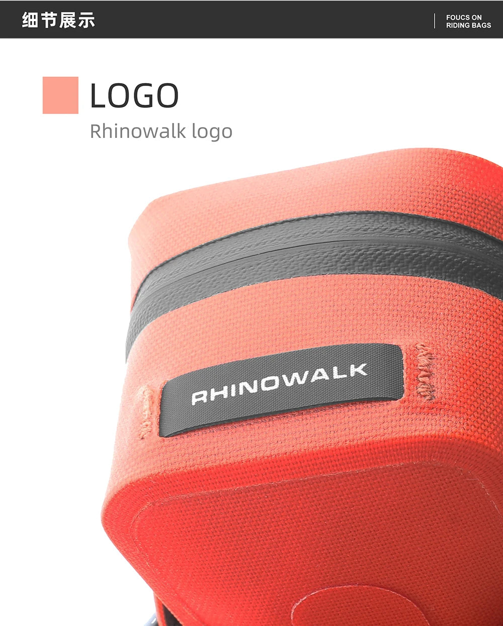 Rhinowalk Bicycle Saddle Bag – Waterproof Bike Seatpost Tail Bag