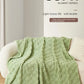 Waffle Plush Multifunctional Blanket