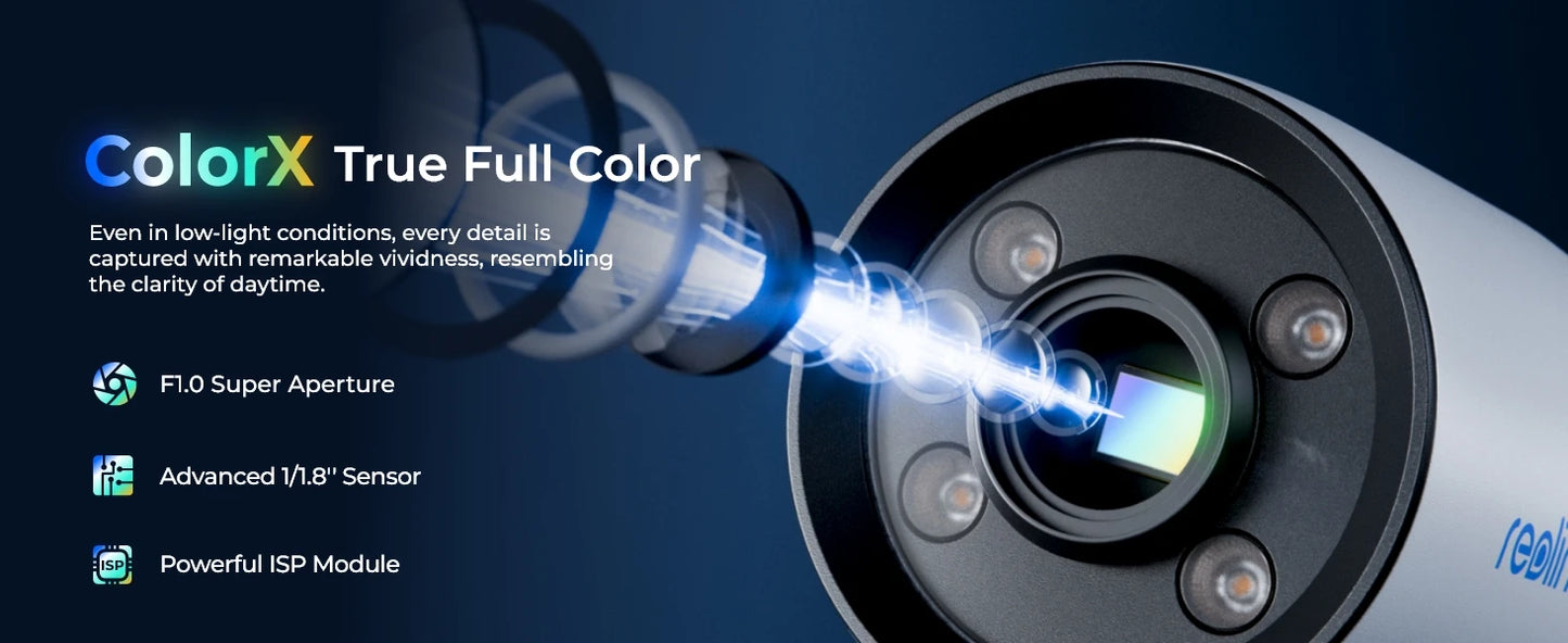 Reolink ColorX 4K PoE Outdoor Camera