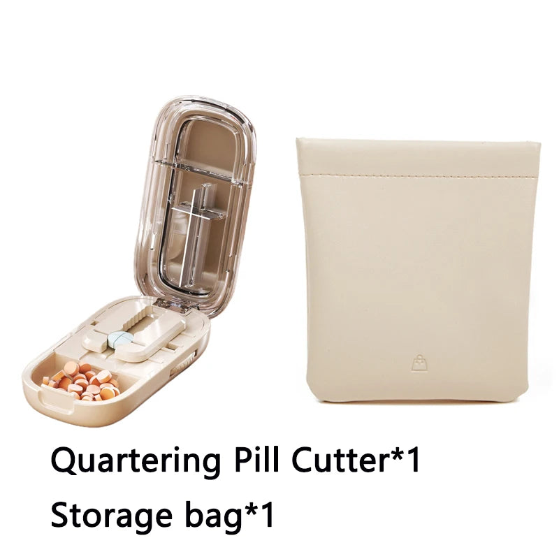 Quartering Pill Cutter Storage Box