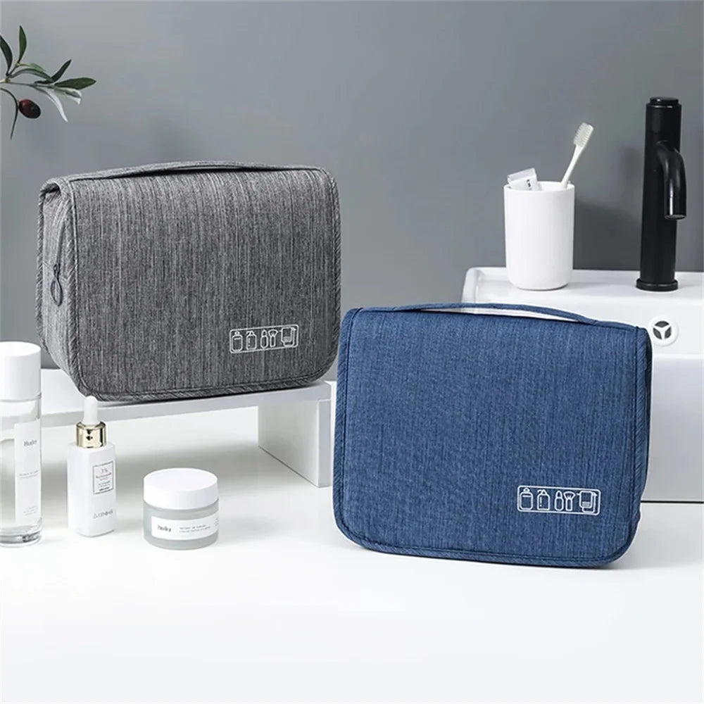 Hanging Travel Toiletry Bag - Waterproof & Large Capacity