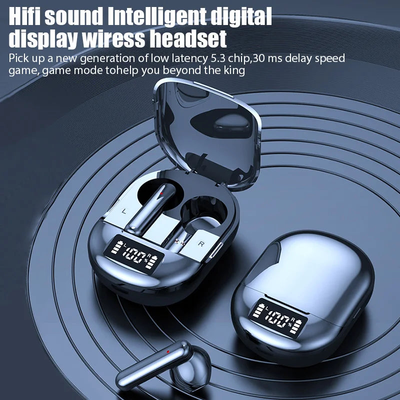 K40 TWS Bluetooth 5.3 Wireless Earbuds with ENC