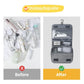 Hanging Travel Toiletry Bag - Waterproof & Large Capacity