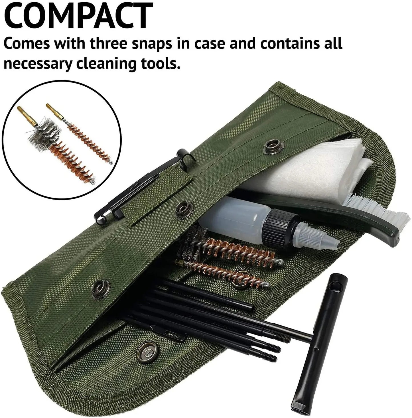 10PC AR15 M16 M4 Gun Cleaning Kit