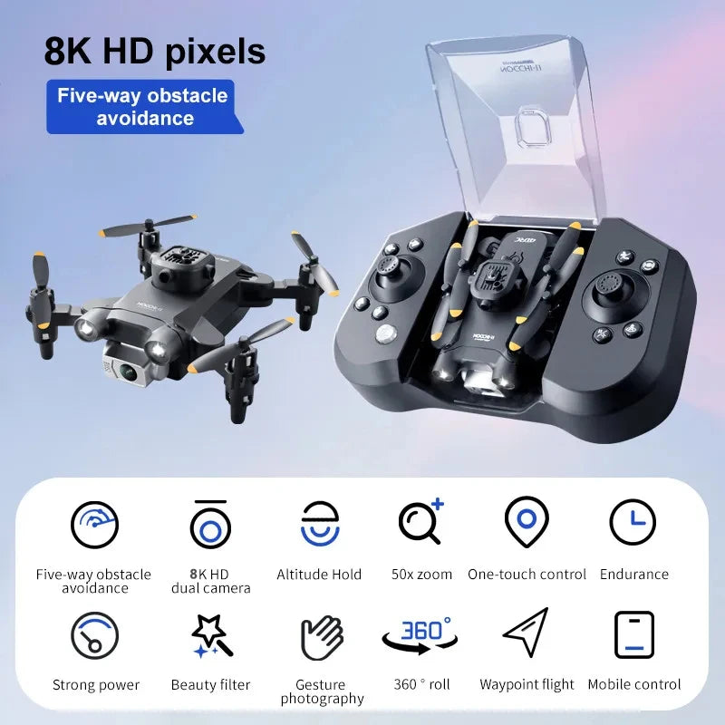 XIAOMI 4DRC V30 Mini Drone – 4K HD Camera FPV RC Drone with 5-Sided Obstacle Avoidance