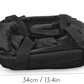 Bicycle Front Basket – 2-in-1 Detachable Bike Handlebar Bag for Small Pets & Cargo