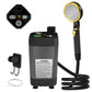Camping Shower Pump Kit:  Complete Shower Kit