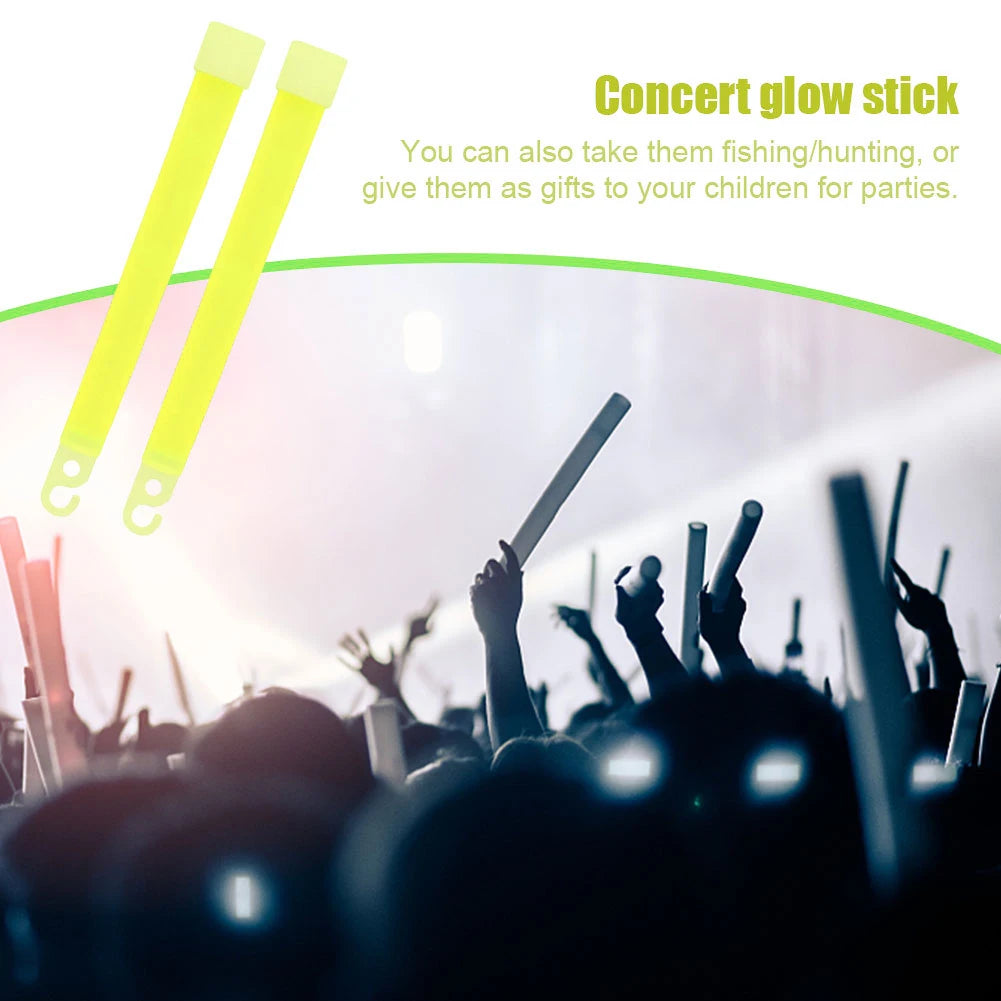 50-5pcs 6 Inch Survival Glow Light Sticks