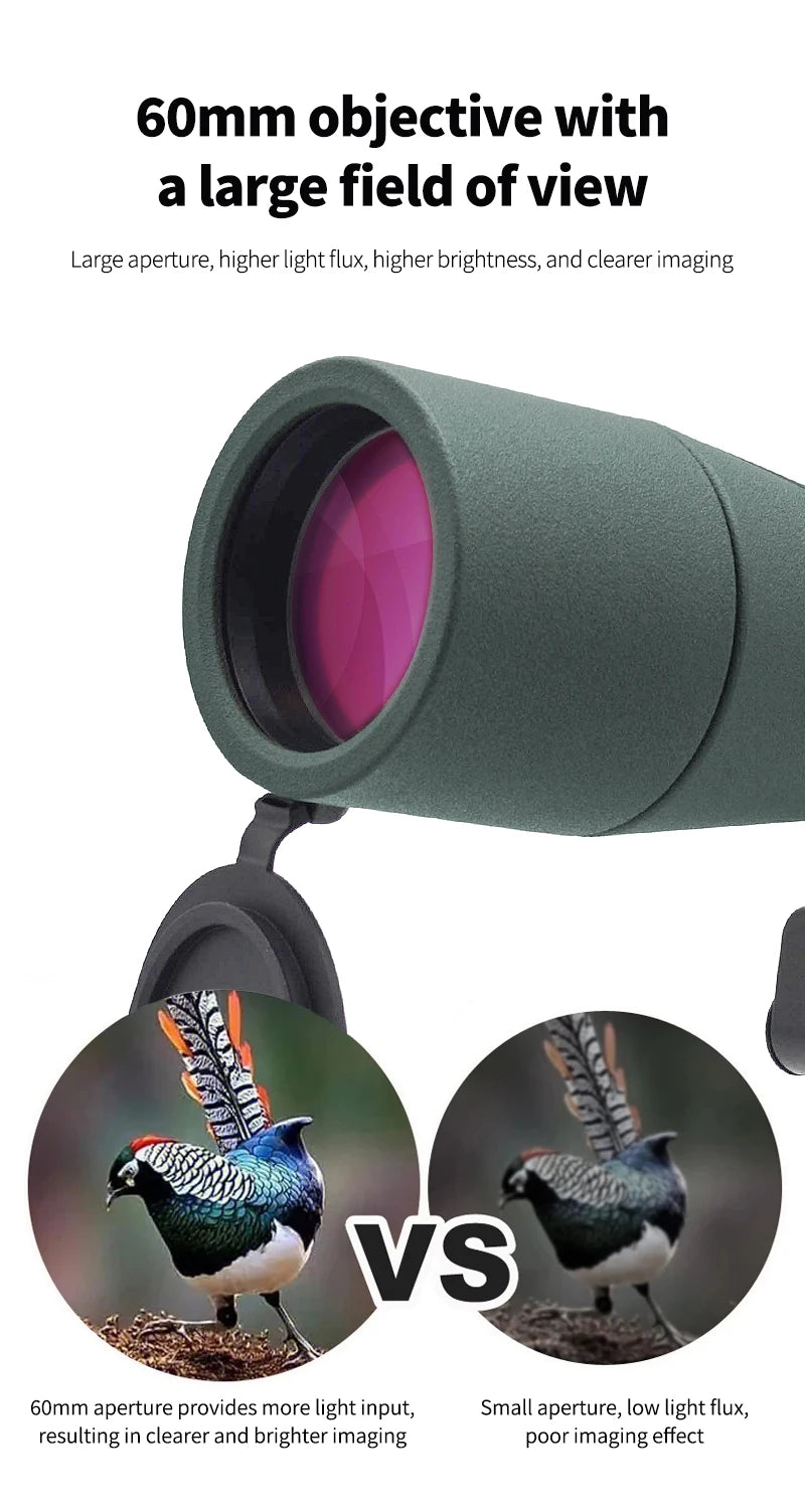 25-75x60 Zoom Spotting Scope