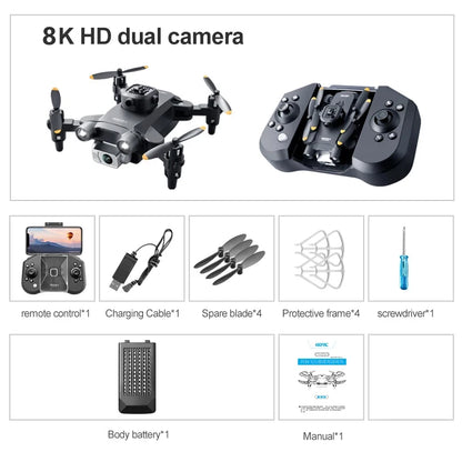 XIAOMI 4DRC V30 Mini Drone – 4K HD Camera FPV RC Drone with 5-Sided Obstacle Avoidance