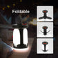 High Power Solar LED Camping Lantern Rechargeable 4500mAh 1000LM Emergency Power Bank