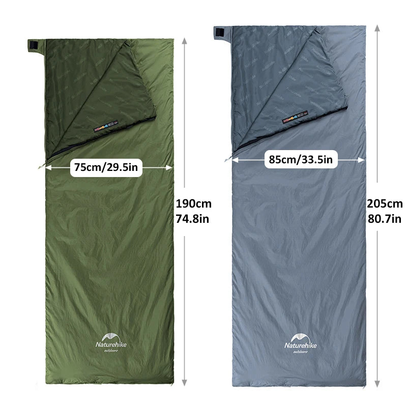 Naturehike LW180 Ultralight Splicable Sleeping Bag  Product Description: