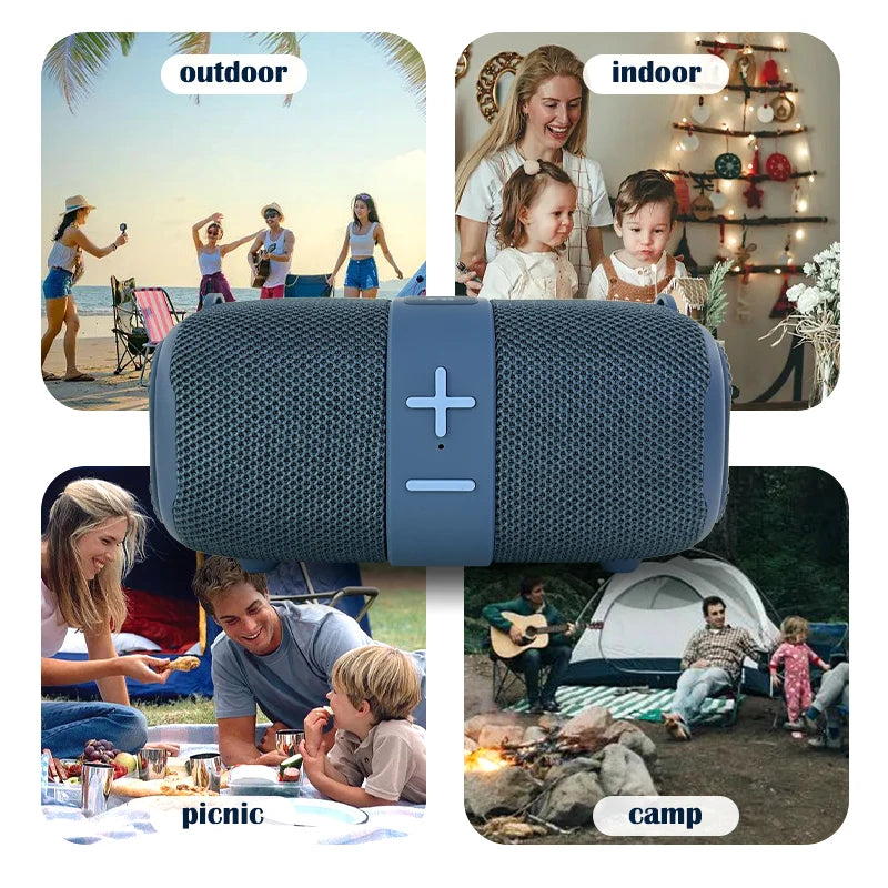 TG667 LED Bluetooth Speaker - Portable & Stylish