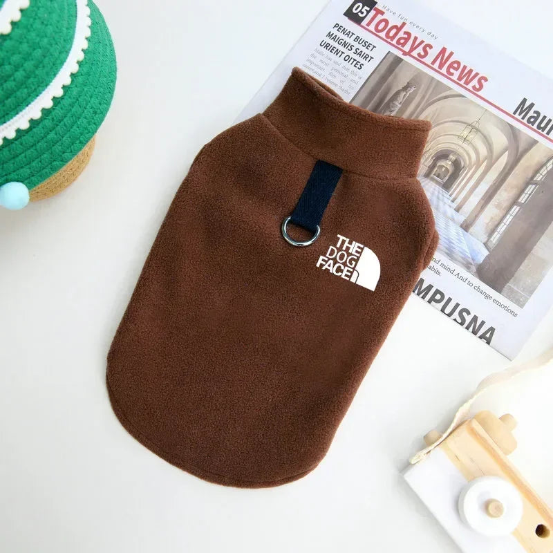 Fleece Warm Dog Sweater Vest - Small Dogs