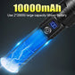 10000mAh High Power LED Flashlight