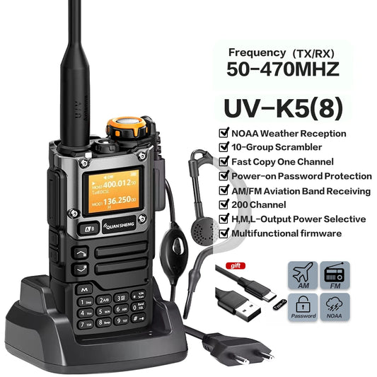 Quansheng UV-K6 Walkie Talkie