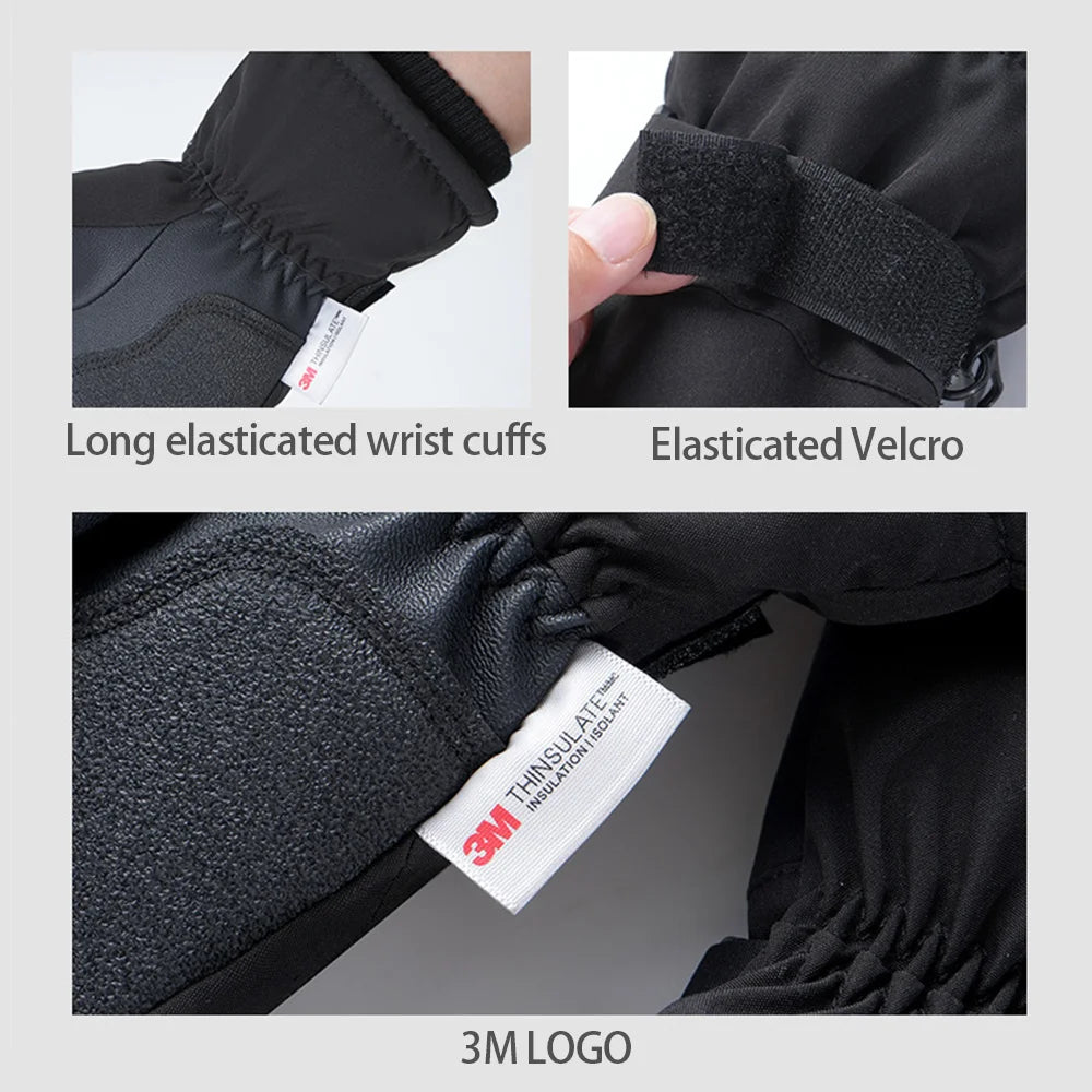 Men Winter Touch Screen Waterproof Gloves